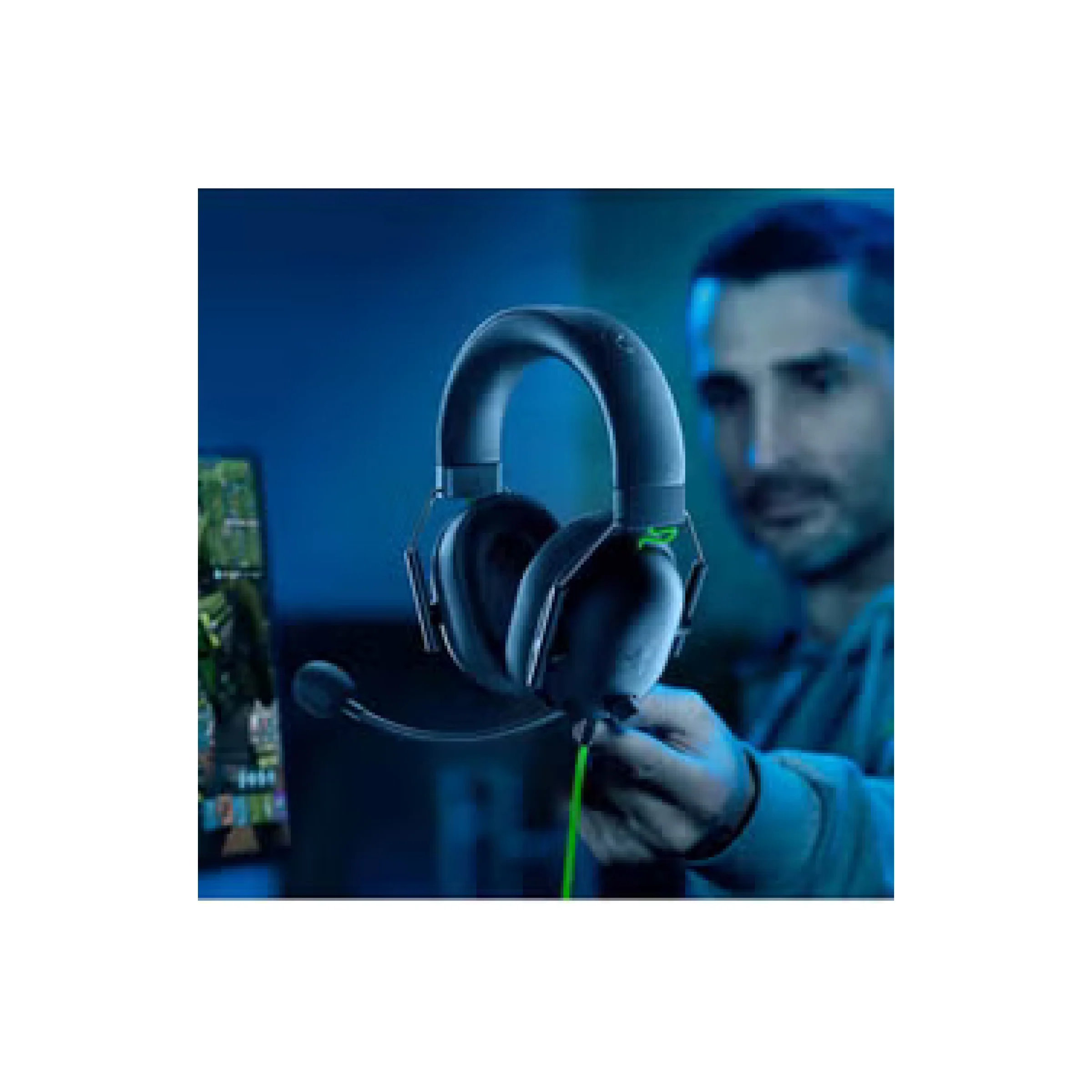 Shark V2 Wired Over-Ear Gaming Headphones - Image 2